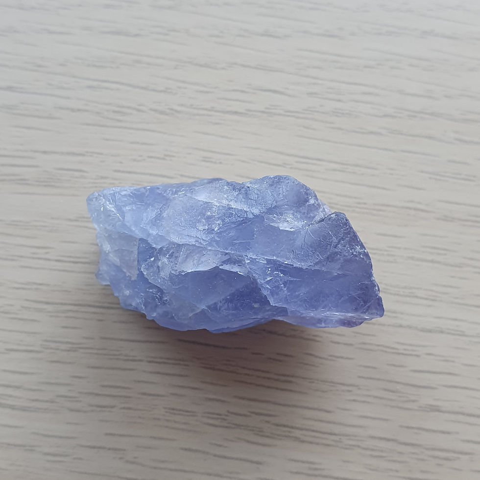 Thumbnail: Blue Fluorite Raw Crystal