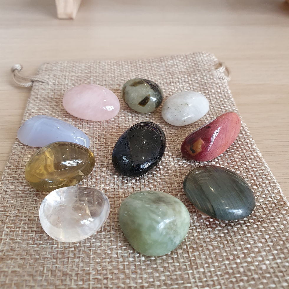 Thumbnail: Inner Bloom Tumble Stone Gift Set