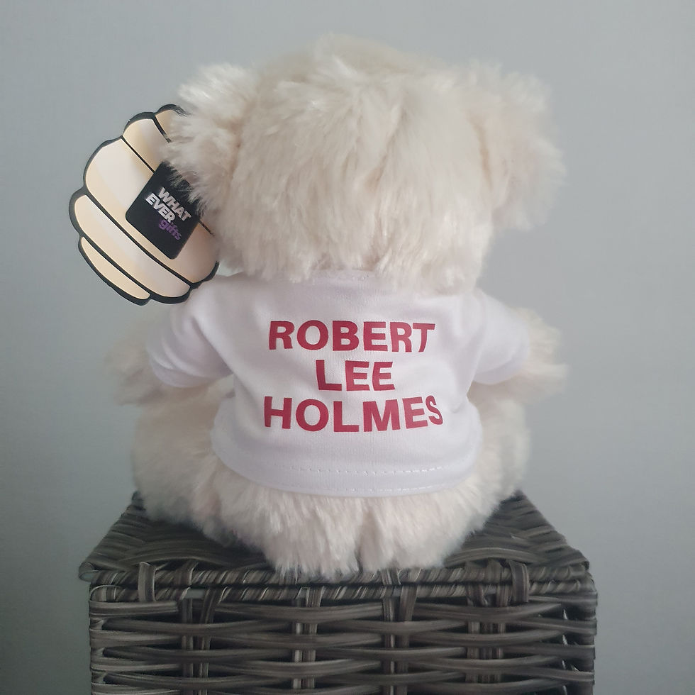 Thumbnail: Liverpool Personalised White Teddy Bear