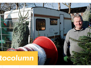 Kiek: Kamperen tussen kerstbomen