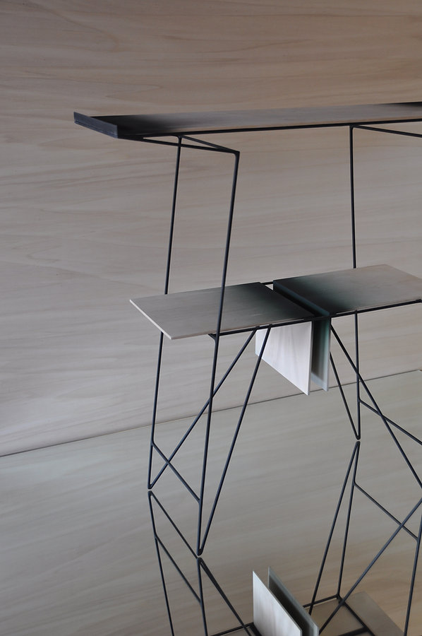 Mr.César " TANCARVILLE " créateur de mobilier - design meuble - Paris meuble made in france en transparence
