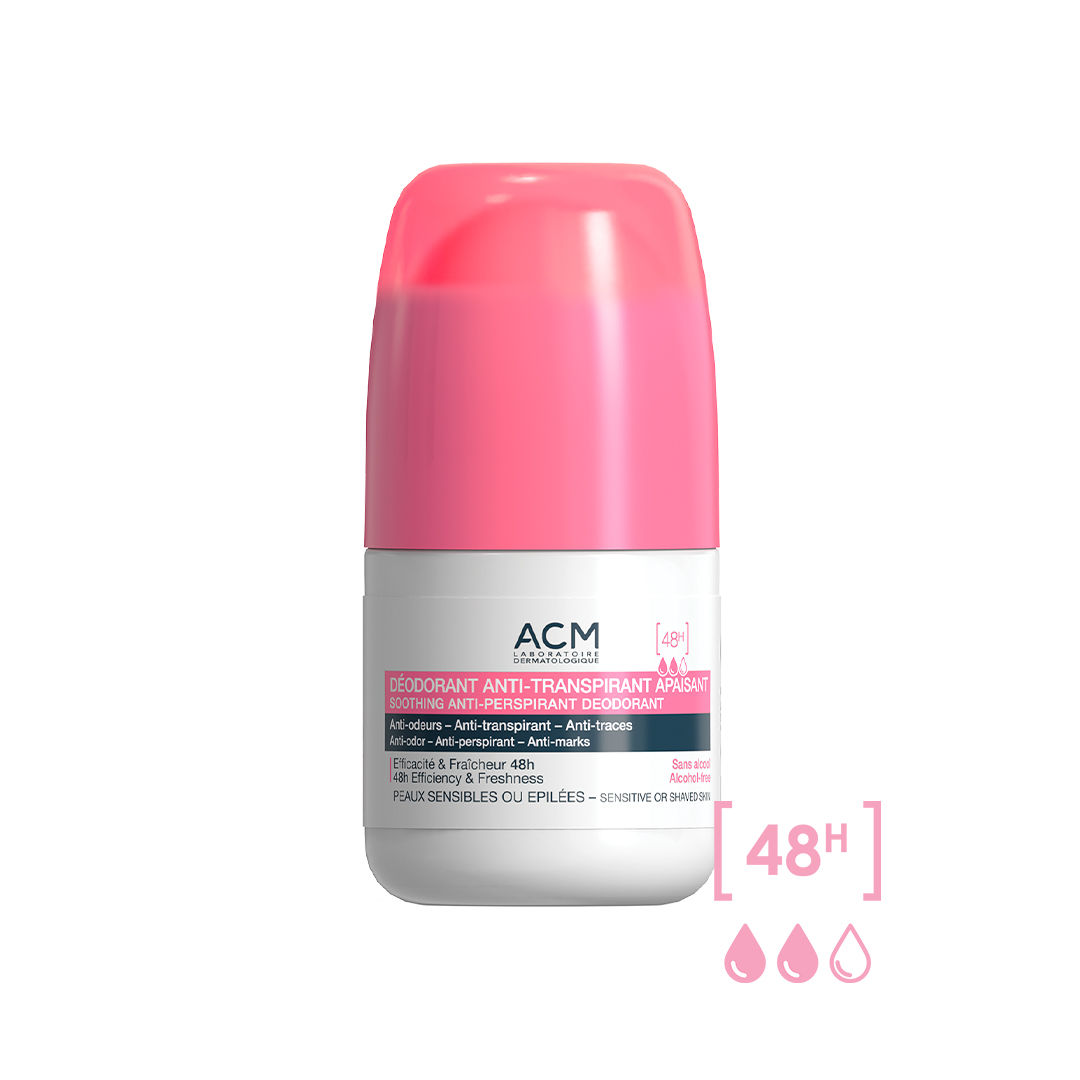 ACM DESODORANTE ANTITRANSPIRANTE CALMANTE PIEL SENSIBLE 48 HRS 50 ML