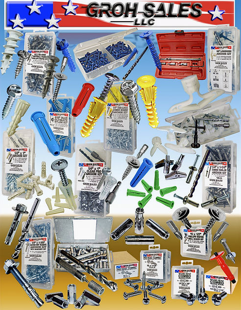 Anchor Kits Fasteners Screws