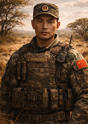 The Commander — Military villain, runs the Experimenter programme