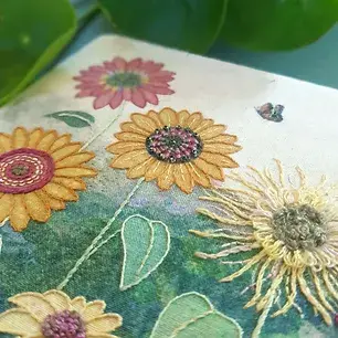 Sunflowers Hand Embroidery Kit