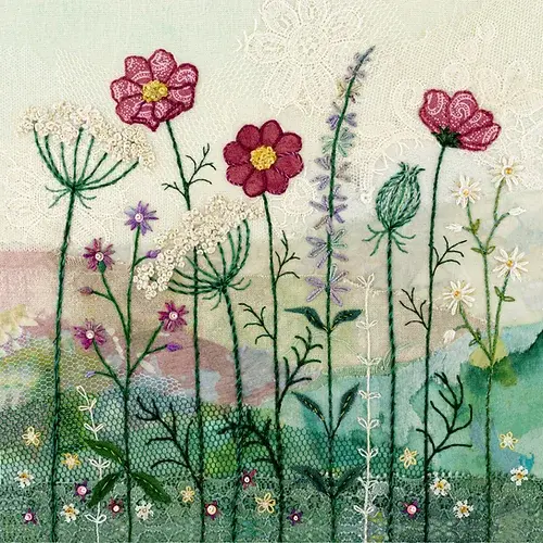 Summer Hedgerow Embroidery kit