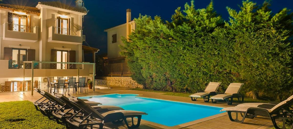 Villa Aethra pool 8 person villa Kefalonia, Avithos