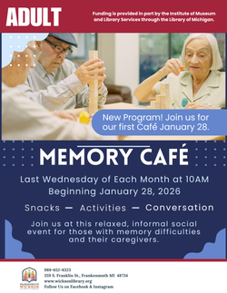 Memory Cafe January 2026