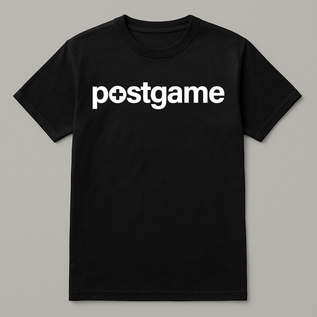 Postgame "Definition" Cotton Shirt (White Logo)