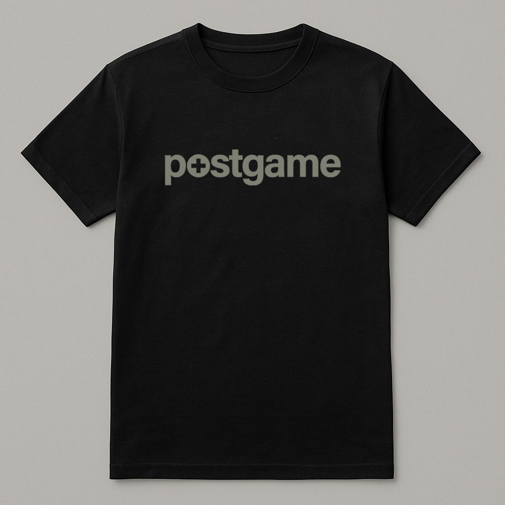 Postgame "Definition" Cotten Shirt (Grey Logo)
