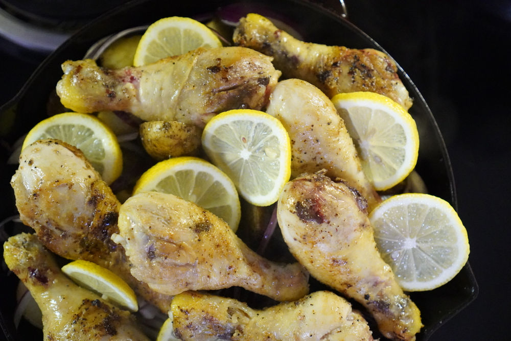 How to make Chicken Drumsticks in a Cast Iron Skillet
