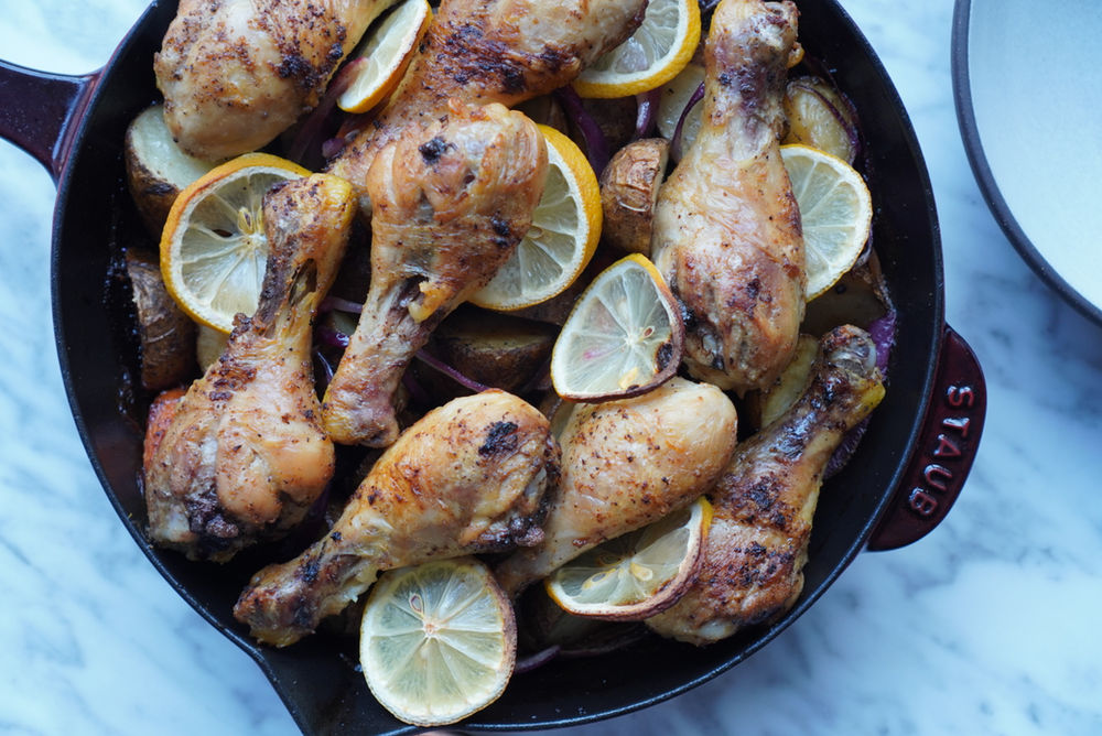 How to make Chicken Drumsticks in a Cast Iron Skillet