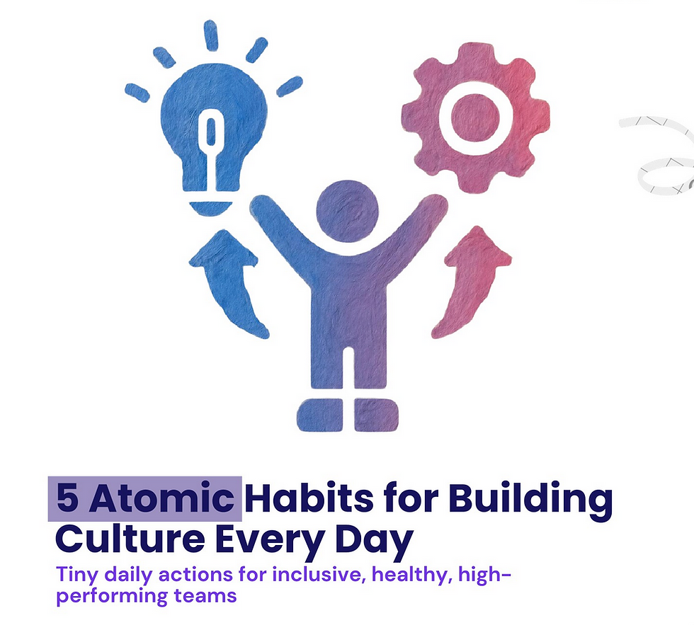 5 Atomic Habits for Building Culture Everyday