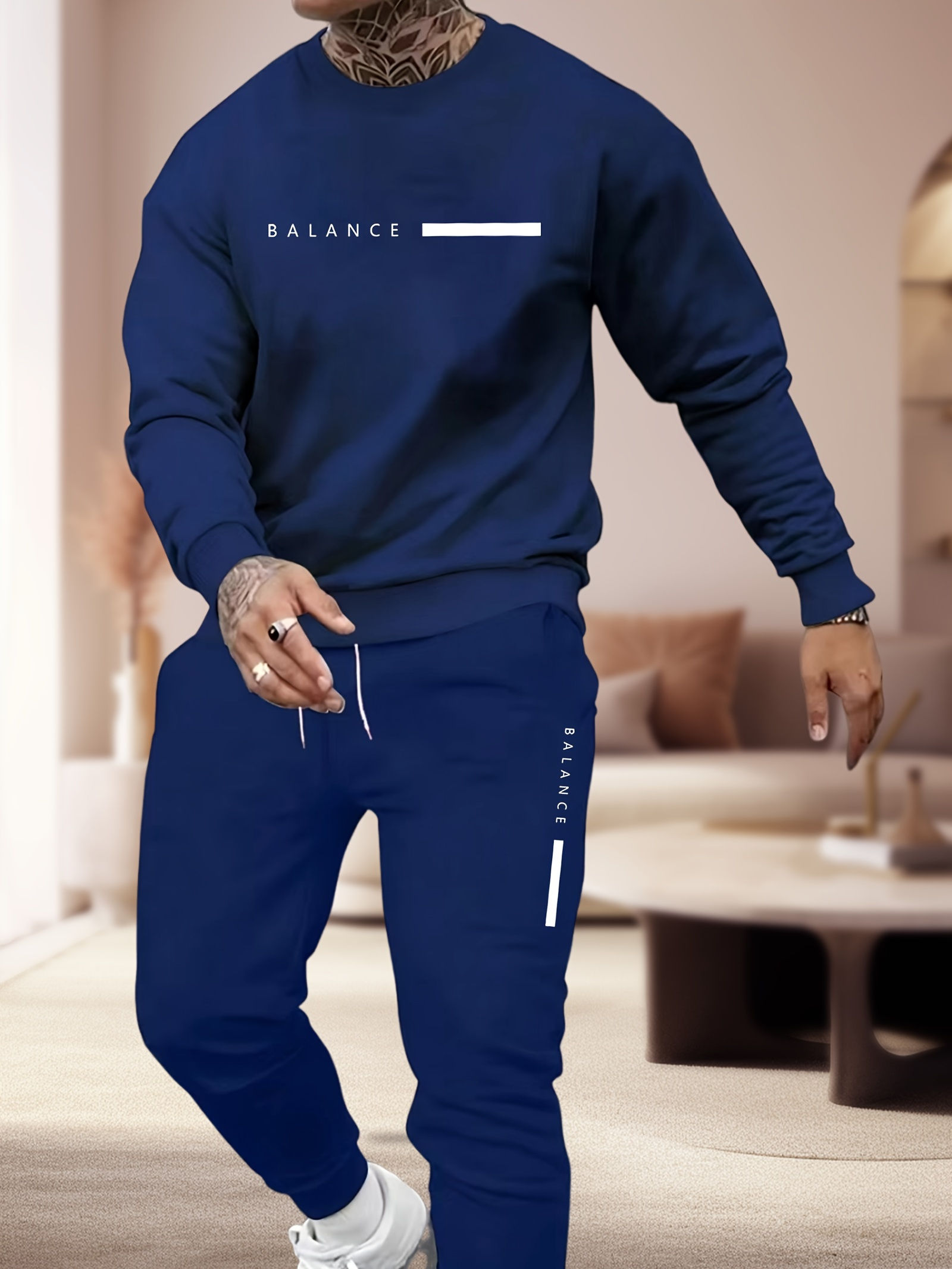 Moletom + Calças Esportivas Conjunto