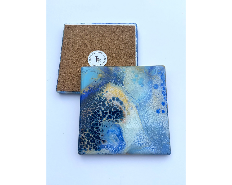 Thumbnail: Set of two coasters (square)
