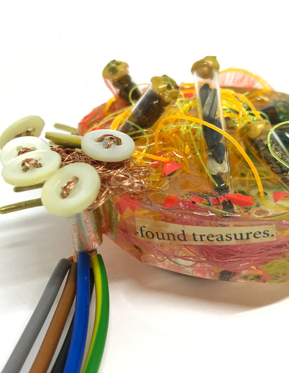 Melissa Hampson-Smith MJHScontemporary DETAIL with seeds Sun, Moon, Ocean, EArth Family co