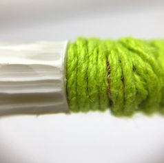 Melissa Hampson-smith MJHScontemporary Hemp& Electrical witre details. Detail SUN, MOON, O