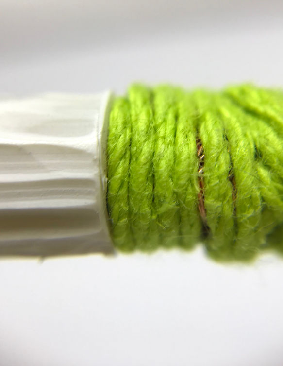 Melissa Hampson-smith MJHScontemporary Hemp& Electrical witre details. Detail SUN, MOON, O