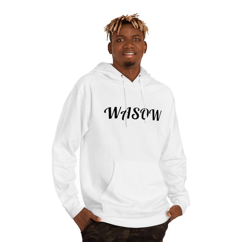 Thumbnail: Unisex Hooded Sweatshirt- WASOW