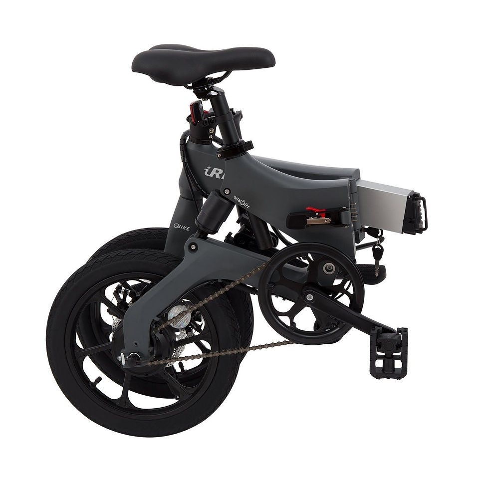 Miniatura: Bicicleta Elétrica Dobrável com pedalada assistida iWbike iRider