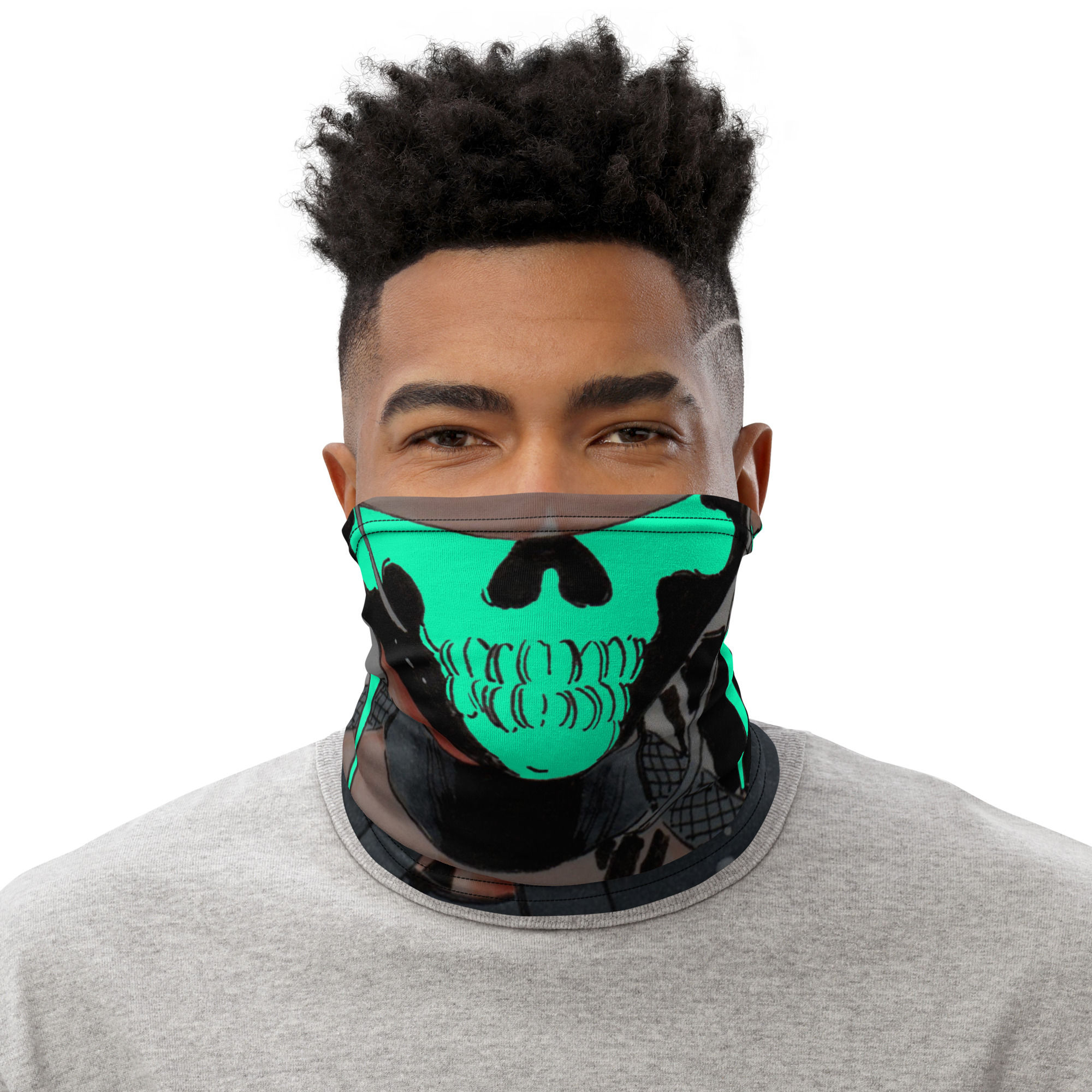 GHOST IN THE DARK Neck Gaiter