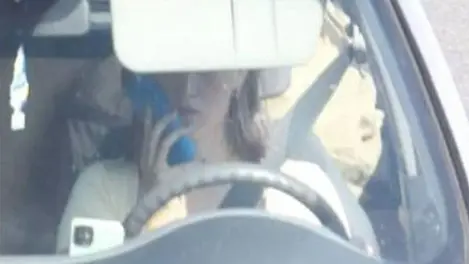 A Dutch woman was fined for driving while talking on the phone. Except it was an icepack.