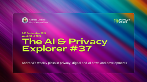 The AI & Privacy Explorer #37/2024 (9-15 September)