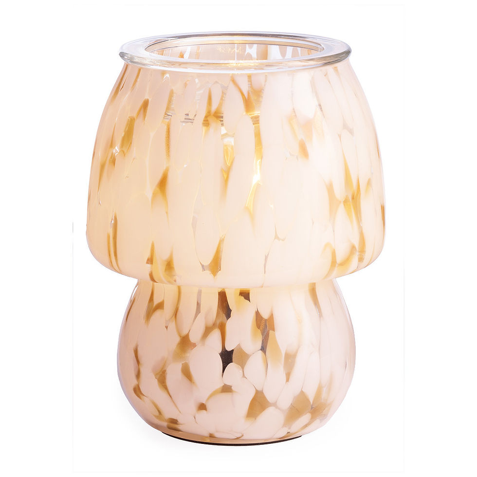 Thumbnail: Mid-Century Art Glass Wax Warmer