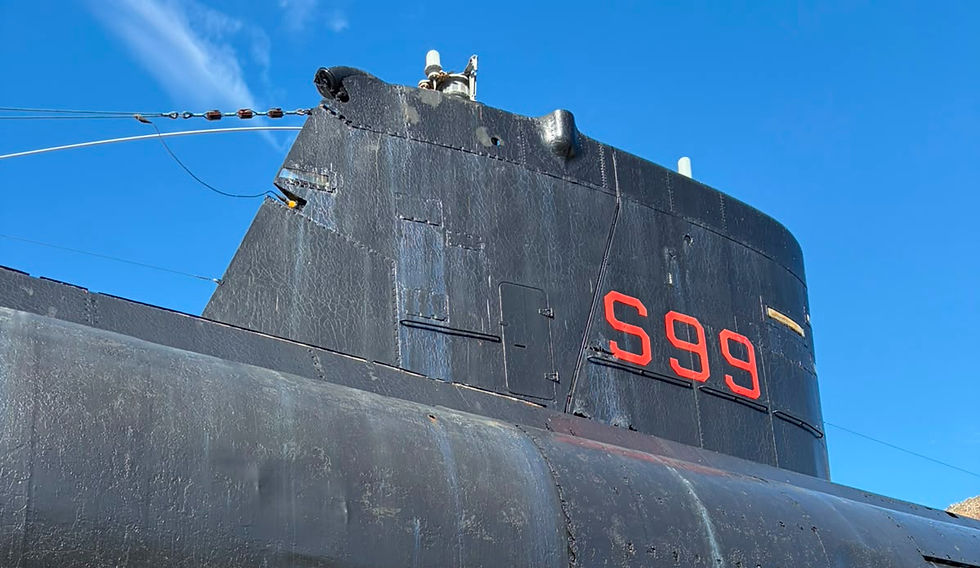 A visit to the submarine museum in simon's town