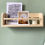 Thumbnail: SPRING WALL SHELF IN SOLID WOOD