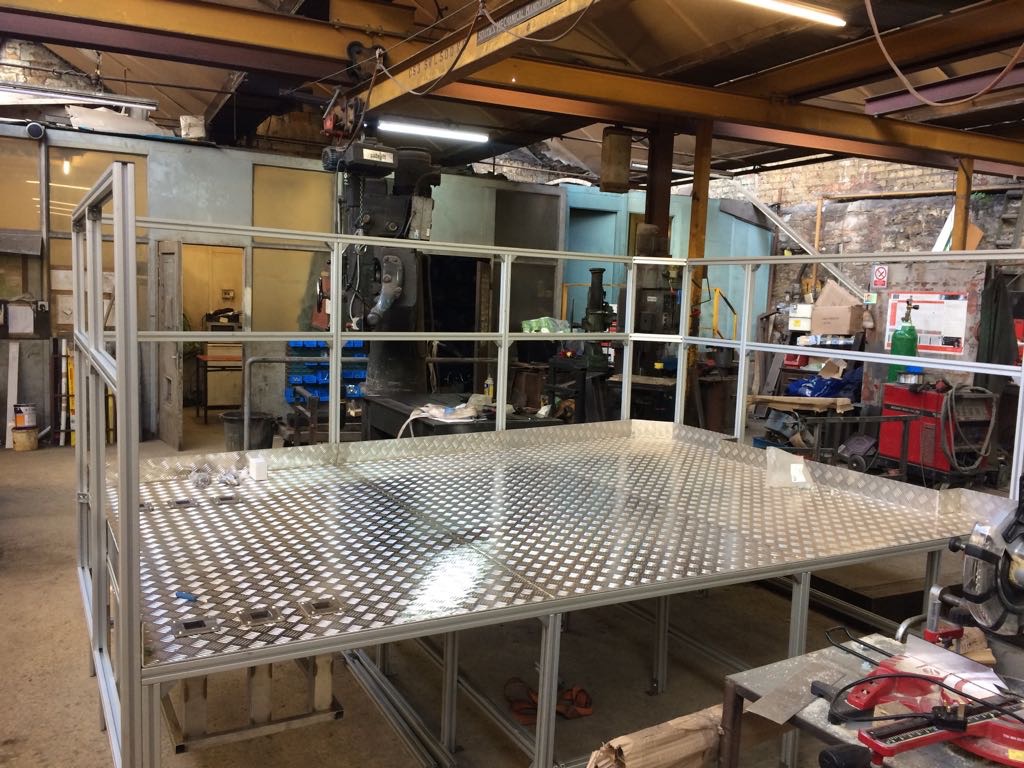 Walkway for local manufacturer