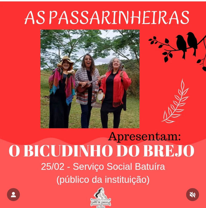 APRESENTAÇÃO TEATRAL ‘BICUDINHO DO BREJO’