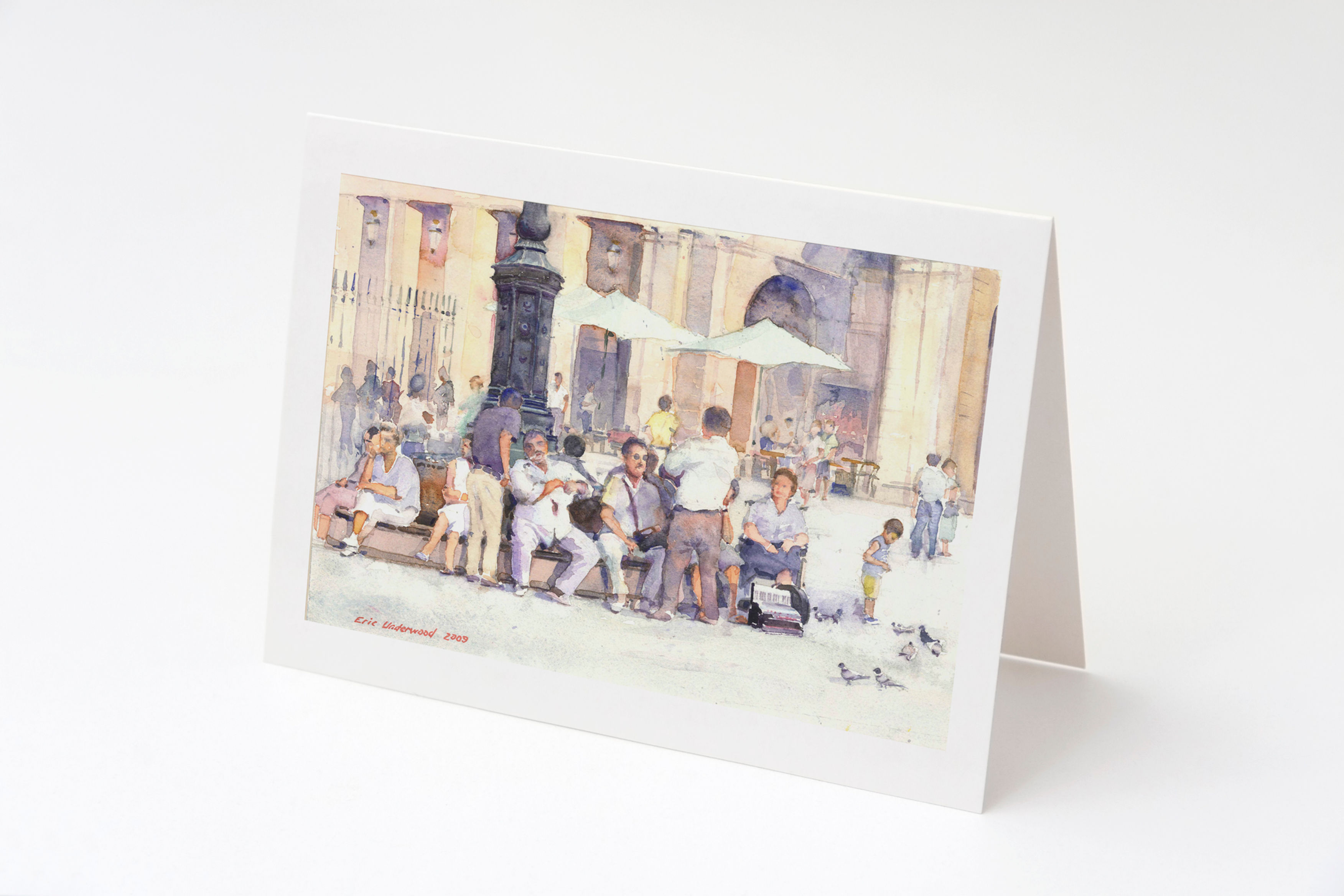 Buskers Break, Madrid | Greeting Cards (10 Pack)