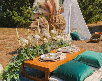 luxury, picnic, boho, pampas grass, roses, Dallas, TX, brunch, Dallas florist, Florist