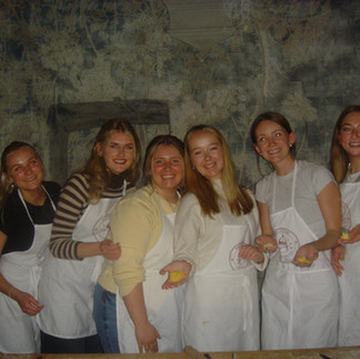 Showing off our pasta!