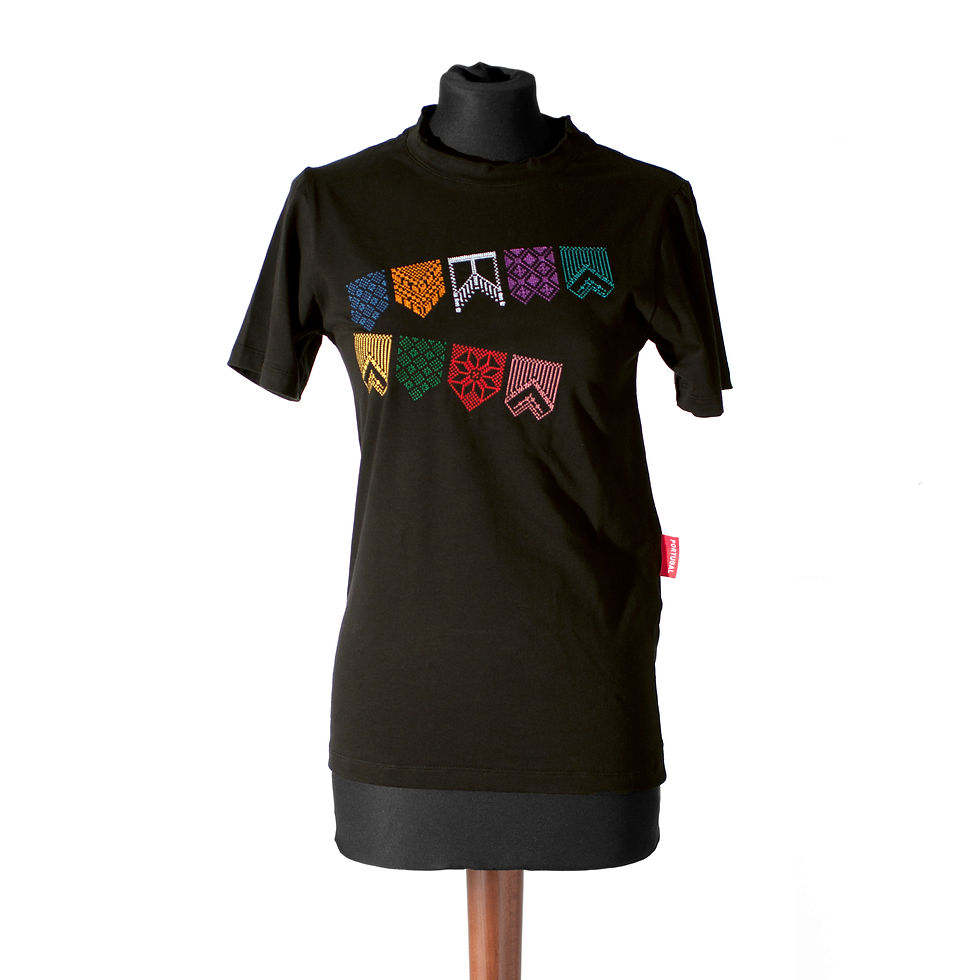 T-SHIRT — Santos Populares bordada