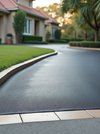 beautiful results adding a layer of oil base sealer on driveway ! mirror glaze complete