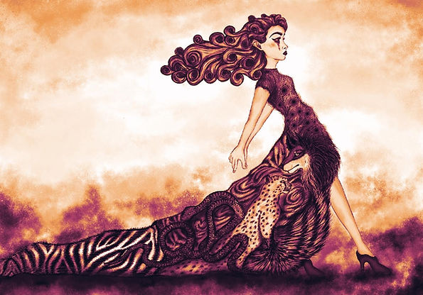 Wild Beauty | Mixed Media