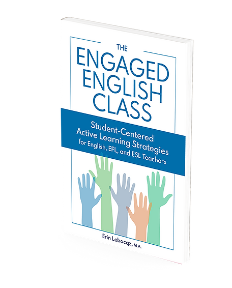 Cover of The Engaged English Class book.