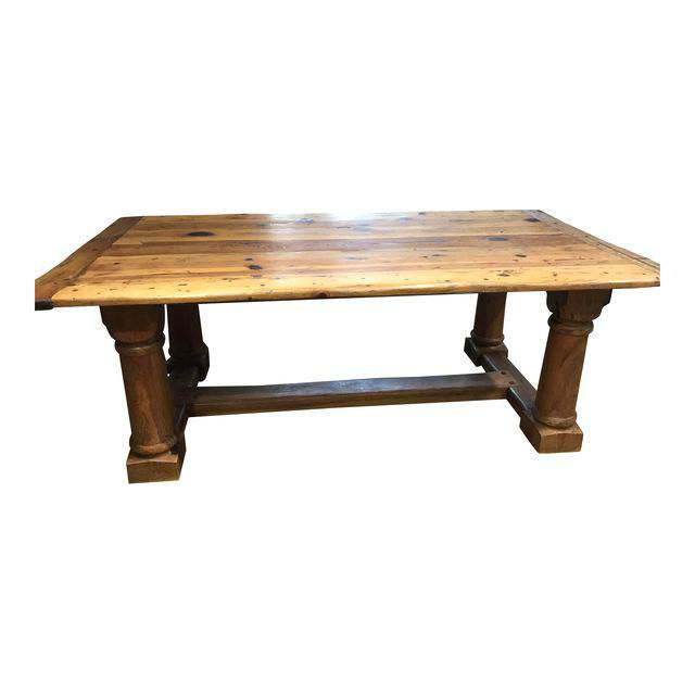 RALPH LAUREN DARBY PINE DINING TABLE - SOLD