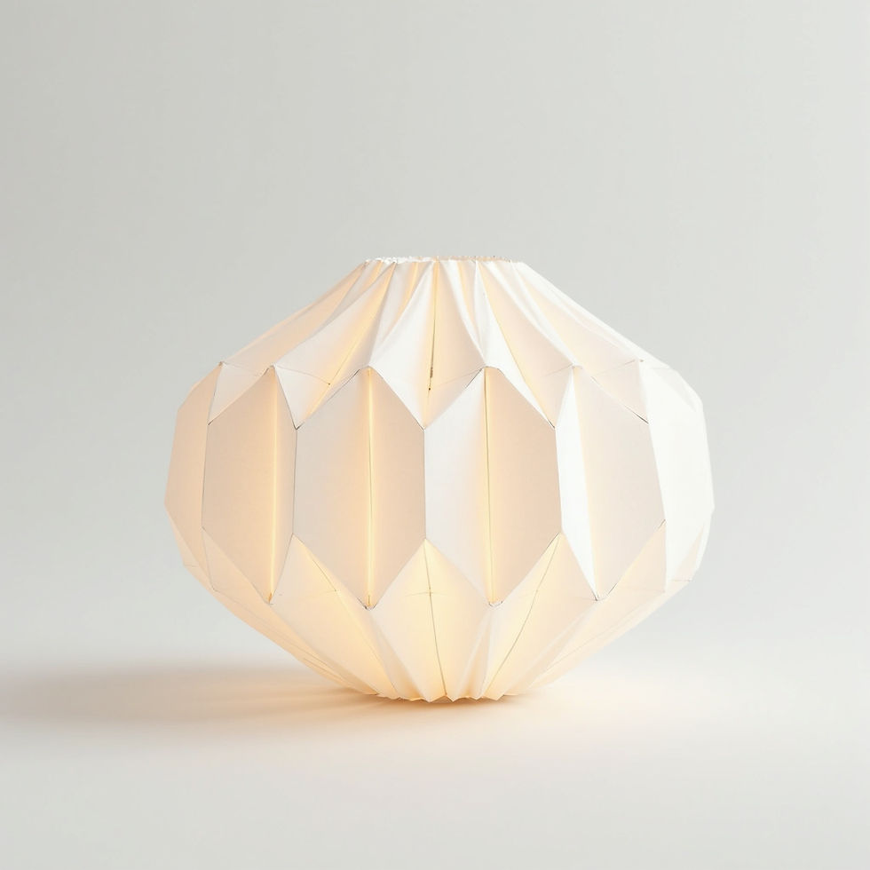 Geometric Paper Lantern