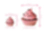 CUP CAKE GRANDE SIMPLES