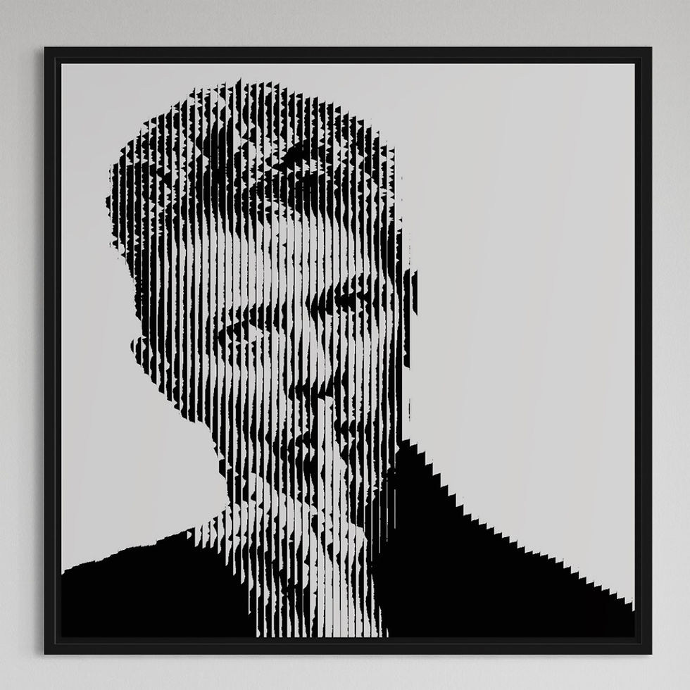 Fractured: David Bowie by Sandra Wadkin