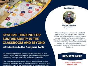 Join Our 1-Day Workshop: Systems Thinking for Sustainability in Schools
