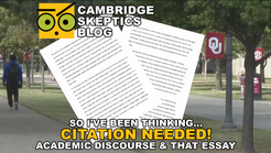 Citation Needed: Academic Discourse & That Essay