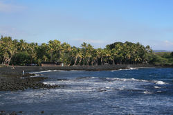 Punaluu Black Sands Beach
