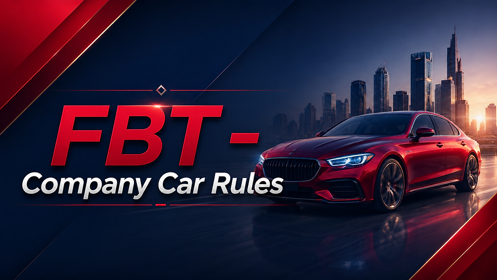 FBT - Company Car Rules