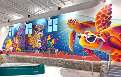 murals - greeley family funplex