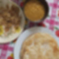 Halwa Puri with Choley curry