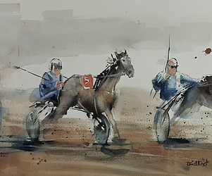 Une aquarelle de Eric Vinet